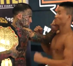 imagen A este luchador le salió cara su chulería