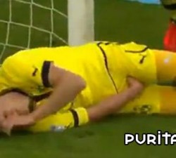 imagen dolorosa manera de parar un gol