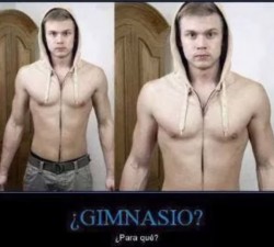 Gimnasio: ¿para qué?…