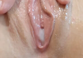 creampie primer plano